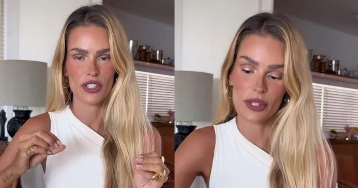 Solteira, Yasmin Brunet faz revelação sobre vida amorosa: 'Ato de vergonha'