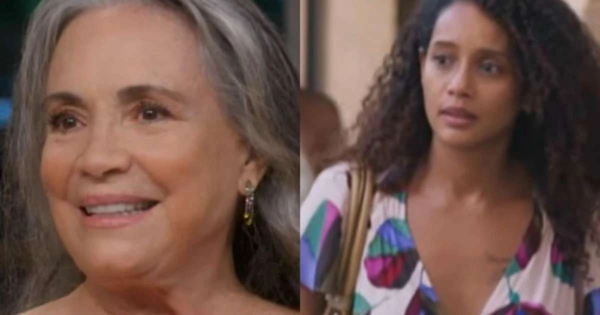 Raquel na primeira versão de 'Vale Tudo', Regina Duarte expõe segredo de Taís Araújo