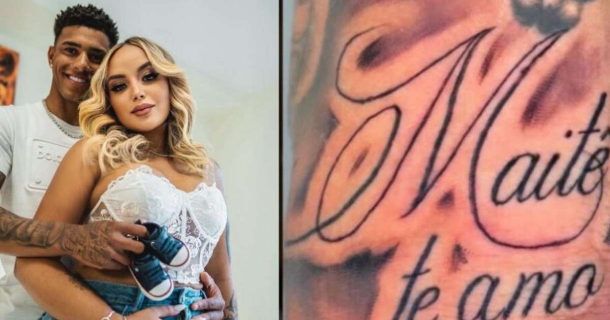 Jogador Vinicius Tobias descobre que bebê homenageada com tatuagem não é sua filha