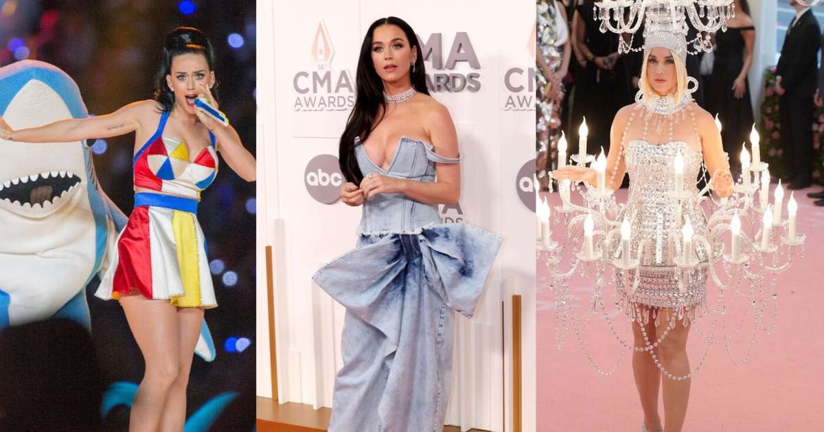 Katy Perry no Rock in Rio! Noiva, hambúrguer humano, candelabro e mais: esses foram os 10 looks mais icônicos da cantora