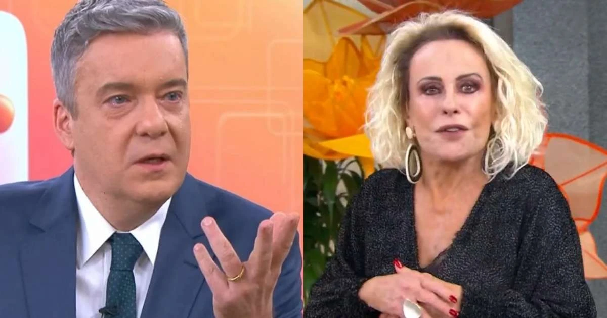 Jornalista faz pergunta ao vivo para Ana Maria Braga e desabafa: 'Fiquei emocionado'