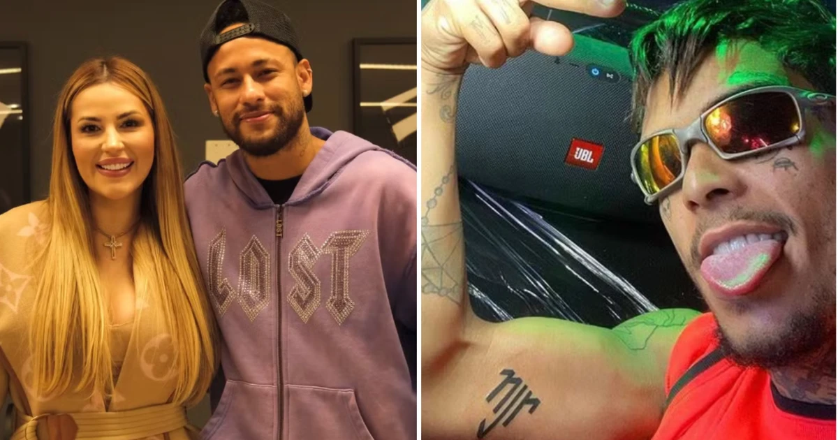 Após encontro de Deolane e Neymar, web lembra de MC Kevin: 'Ia estar muito feliz'
