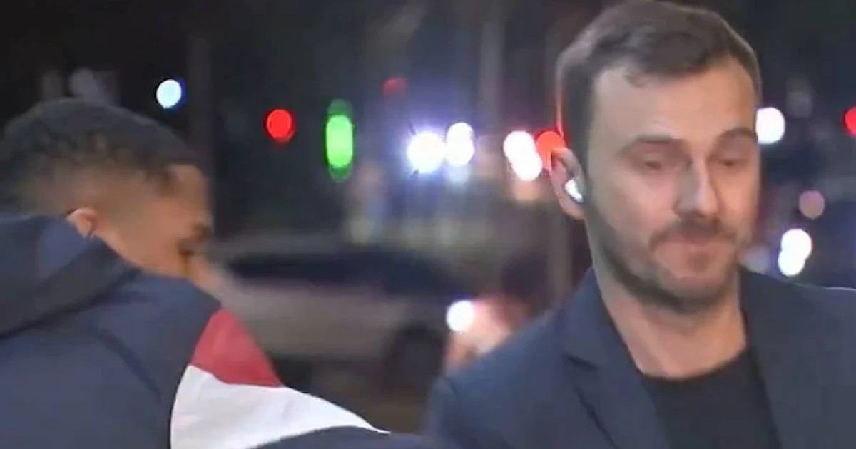 Repórter da Band sofre tentativa de assalto durante jornal ao vivo; veja momento