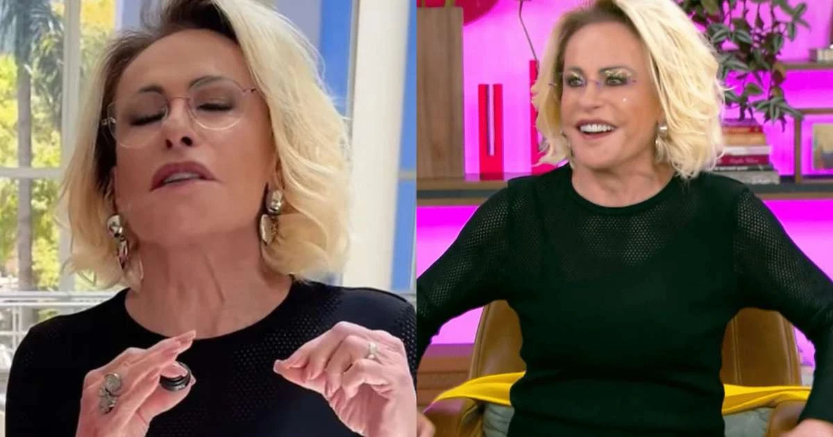 Diarreia? Ana Maria Braga sai às pressas de programa ao vivo e expõe sufoco: 'Suando frio'