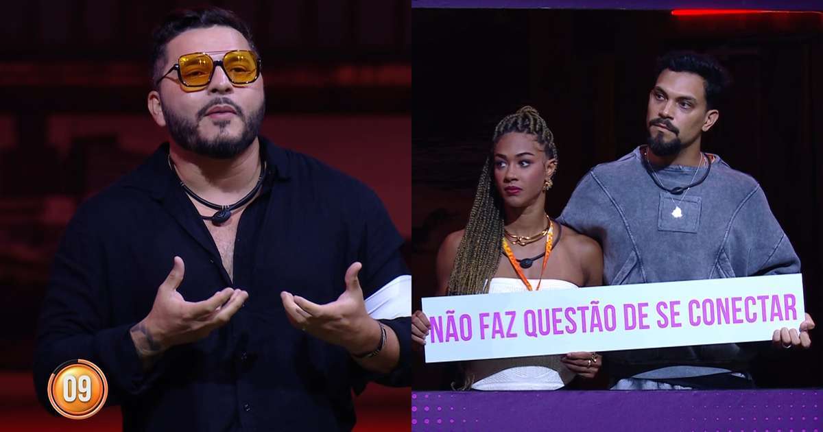 BBB 25: Marcelo humilha Aline e Vinícius durante o Sincerão: 'Nunca tiveram dignidade'