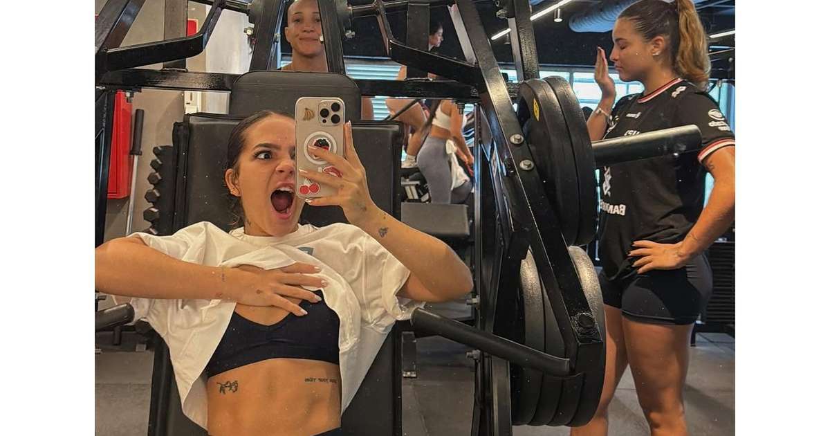 'Me senti pressionada a treinar': após mudar o corpo com treinos, Mel Maia expõe críticas por estar 'relaxada'