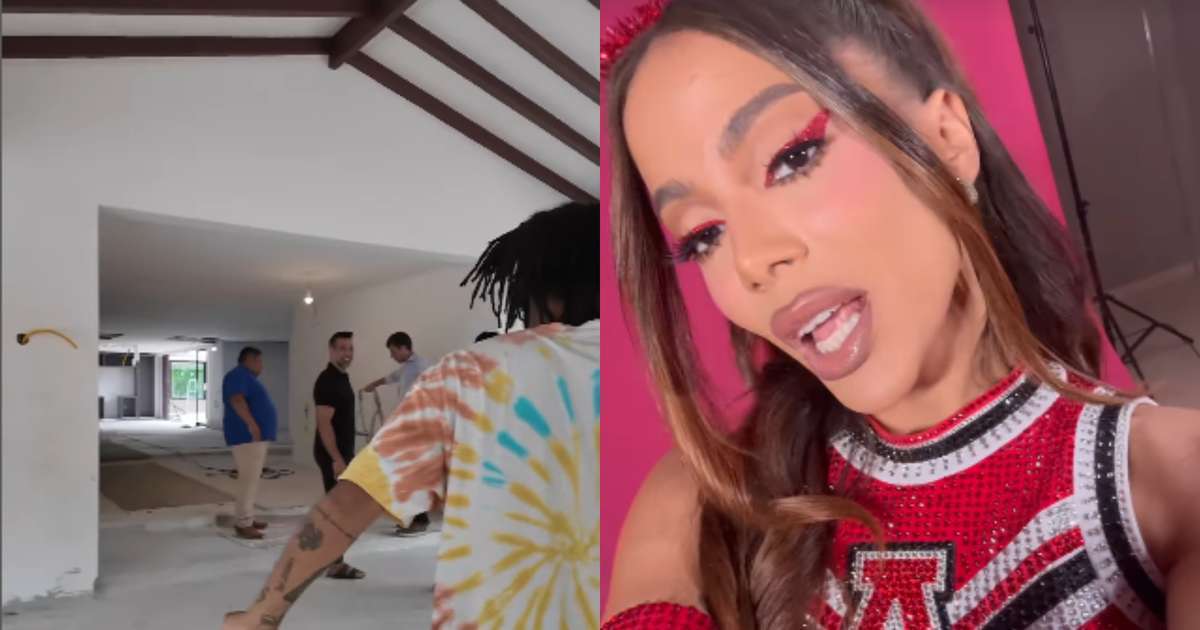 Anitta detalha reforma em mansão avaliada em R$11 milhões: 'Malas e cimento'