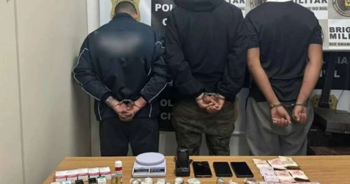 Cemitério em Taquara era usado como depósito de drogas por grupo de tráfico