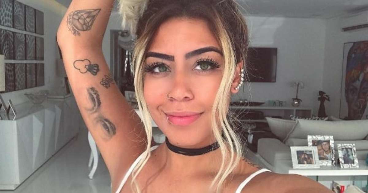 Rafaella Santos, irmã de Neymar, publica desenho de tatuagem em homenagem às sobrinhas