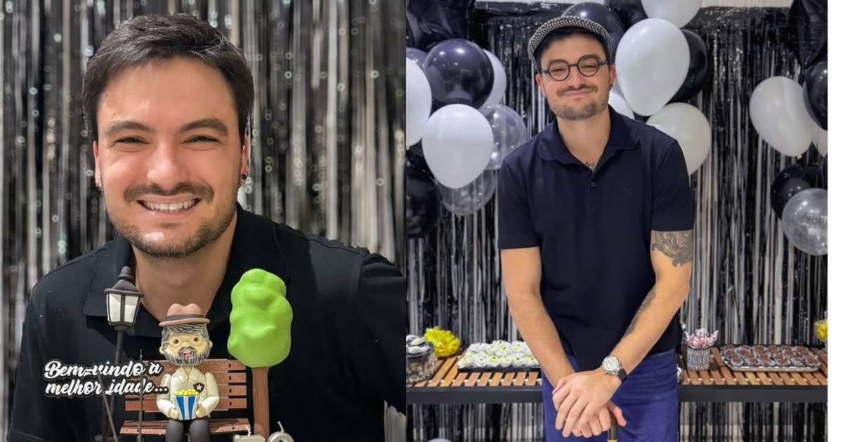 Felipe Neto celebra 37 anos com festa temática surpreendente e divertida: 'Melhor idade'