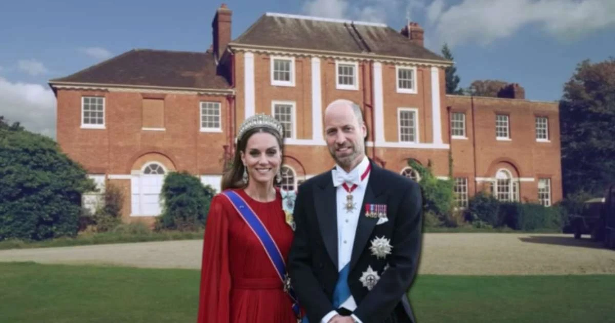 Kate e William vão se mudar para mansão de oito quartos com aluguel caro