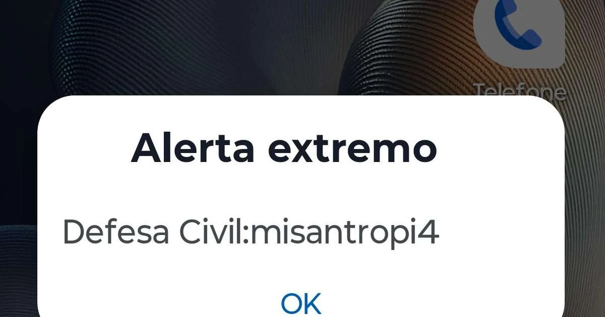 Defesa Civil se manifesta sobre alerta disparado de madrugada