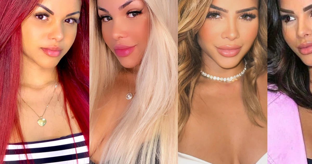 Antes e depois Gabily, de 'A Fazenda 17': de ruiva ao loiro platinado, veja 45 fotos da linha do tempo capilar da cantora