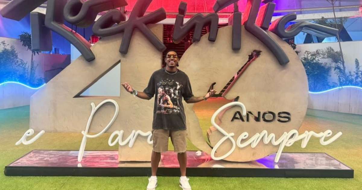 João Guilherme ostenta botas de R$ 14 mil e Paulo André perde óculos francês no Rock in Rio