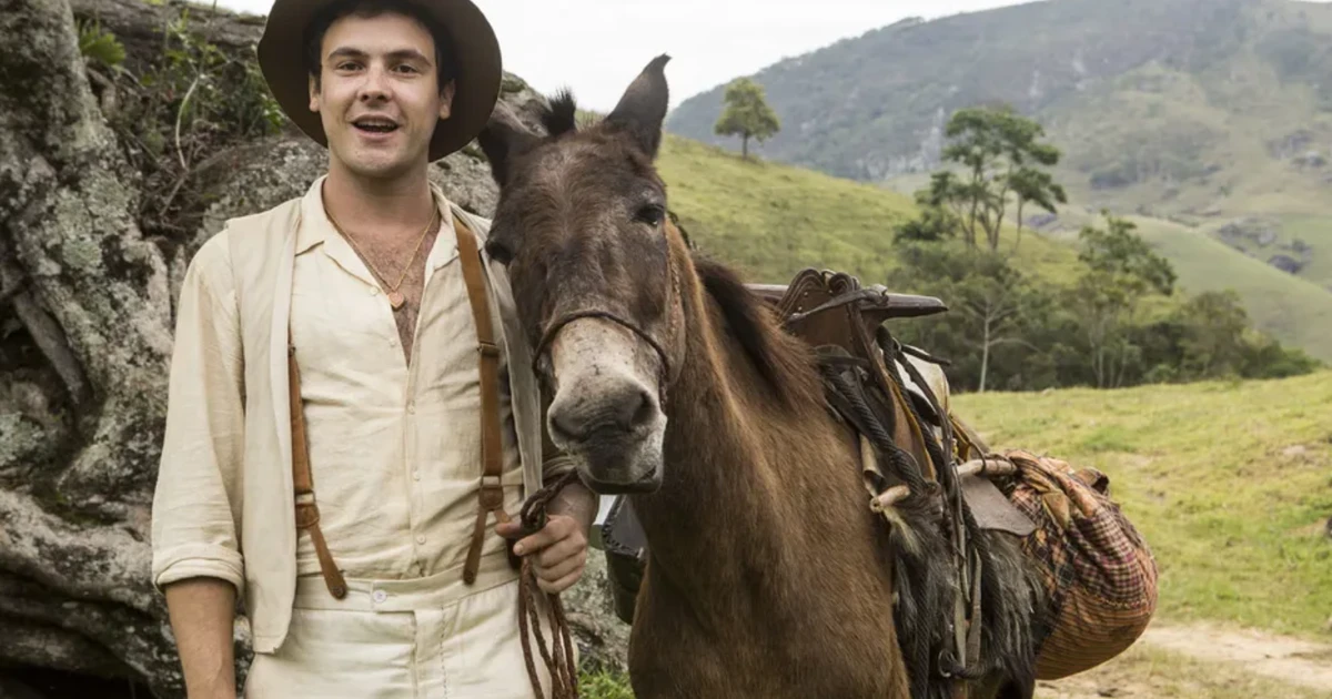 Jumenta 'global': conheça Juliana, substituta do burro Policarpo em 'Êta Mundo Melhor'