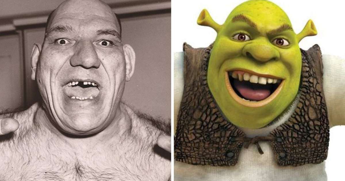 Esse é o homem que inspirou o visual de Shrek: Ele é dono de uma trágica história real