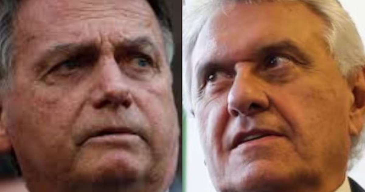 Bolsonaro critica Caiado: 'Fala grosso, gosta de ranger os dentes e aceitou o apoio do PT'