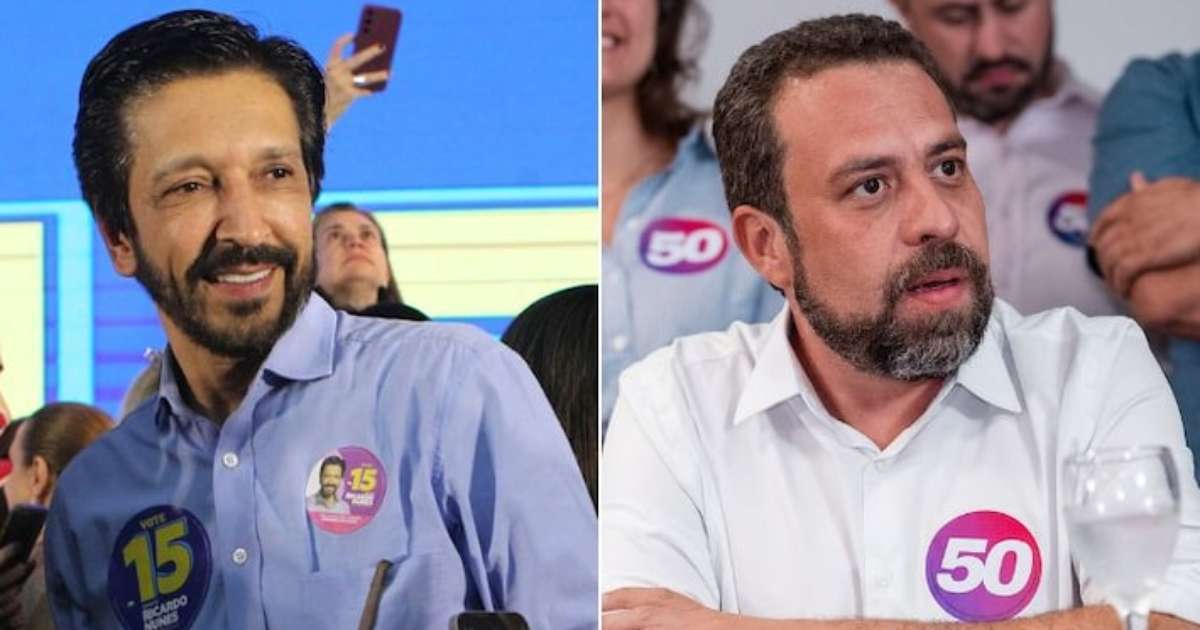 Em último dia de propaganda na TV, Nunes aposta na figura de Tarcísio e Boulos faz ataques contra rival