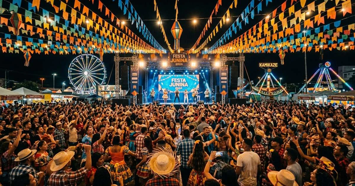 Taboão da Serra divulga programação de shows do Arraial da Arena 2026