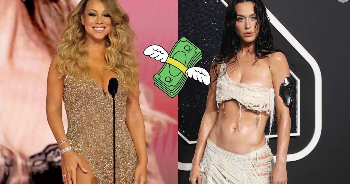 Katy Perry ou Mariah Carey: qual diva pop do 'Rock in Rio 2024' tem a maior fortuna?