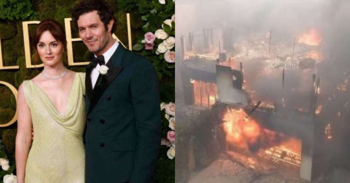 Adam Brody e Leighton Meester perdem mansão de R$ 39 milhões em incêndio nos Estados Unidos