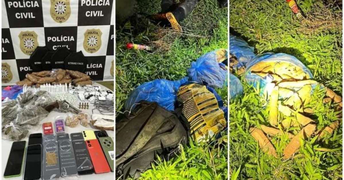 Polícia Civil prende dois suspeitos em operação contra o narcotráfico em Osório