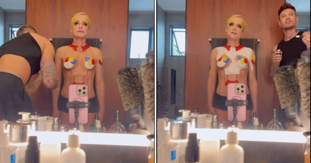 Bastidores! Xuxa surge irreconhecível em visual de novo videoclipe: 'Ficou maneiro'