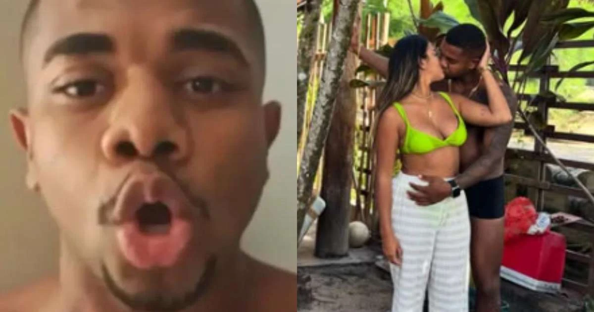 Acabou? Davi Brito e namorada param de se seguir após anúncio de gravidez: 'Um tempo'
