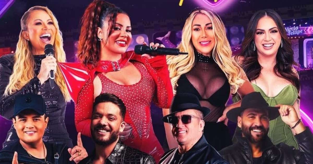 Márcia Fellipe grava DVD com Safadão, Solange Almeida, Raphaela Santos, Taty Girl e mais