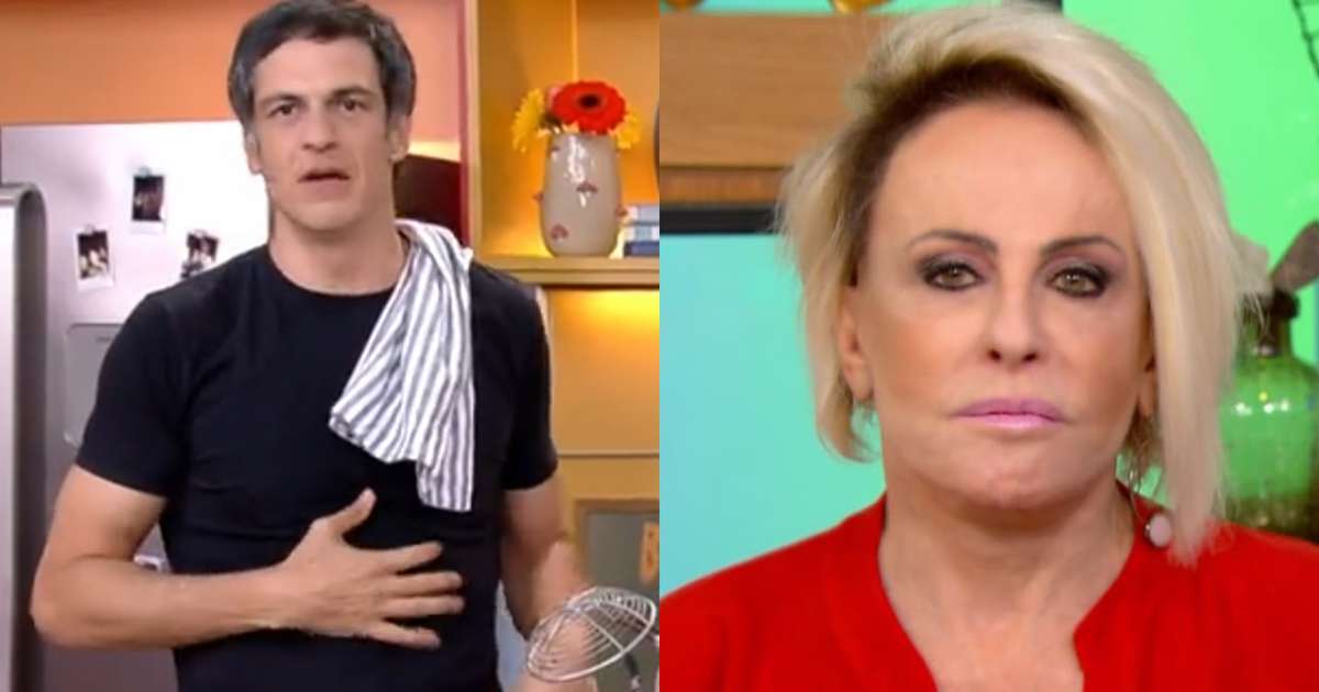 Mateus Solano revela 'azia danada' após comer no Mais Você e Ana Maria Braga rebate