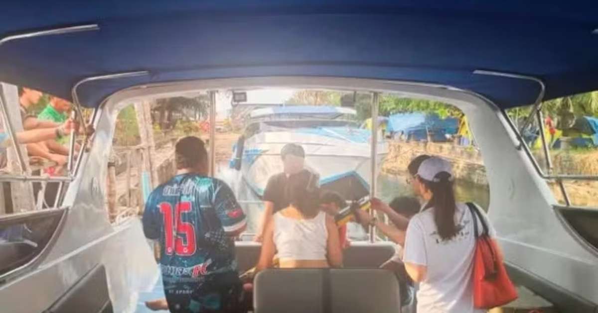 Adolescente morre ao ser jogado no mar pelo pai e atingido por hélices de barco na Tailândia