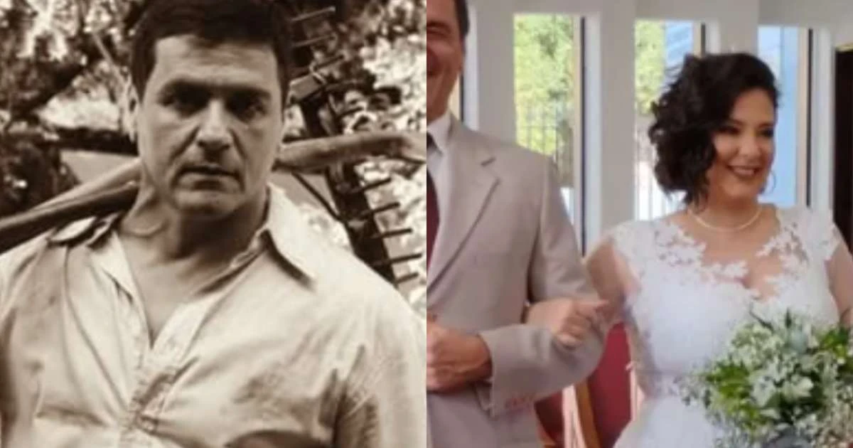 Lembra dele? Galã dos anos 90, Jandir Ferrari casa a filha no dia de seu aniversário