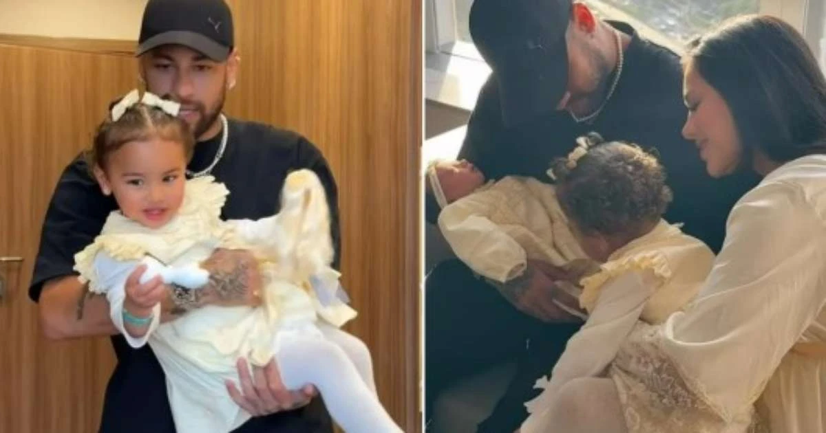 Neymar e Bruna Biancardi mostra o primeiro encontro entre as filhas Mavie e Mel