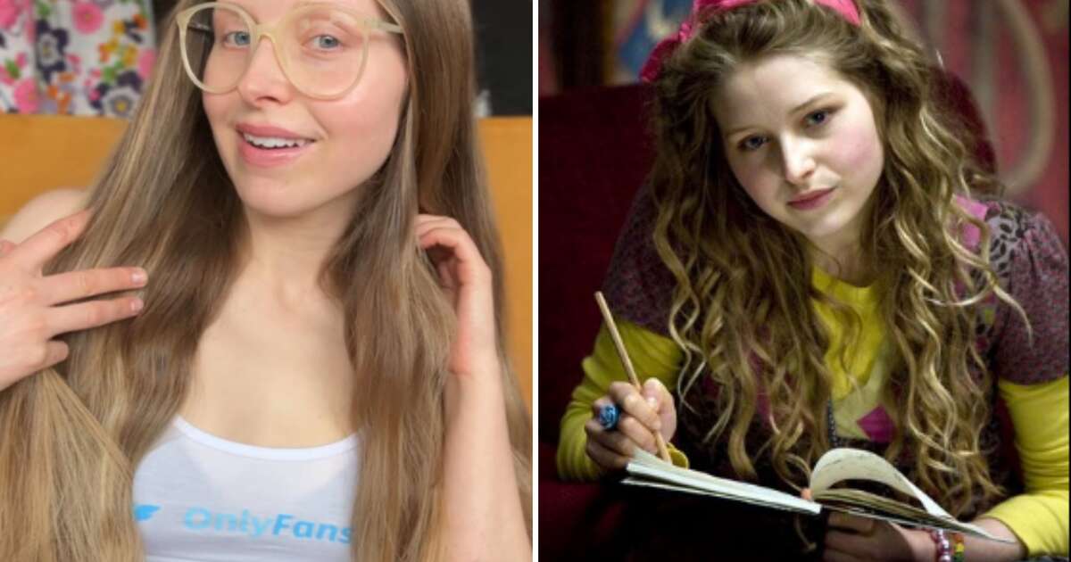 Atriz de Harry Potter abre OnlyFans para pessoas com fetiche em 'cabelo'