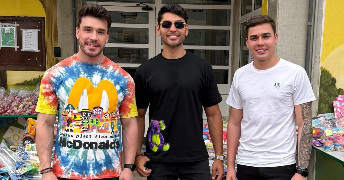 Lucas Viana, Wilker Manoel Soares, Willian Herculano e Thiago Michelasi agitam Festa das Crianças com mais de 10 mil pessoas