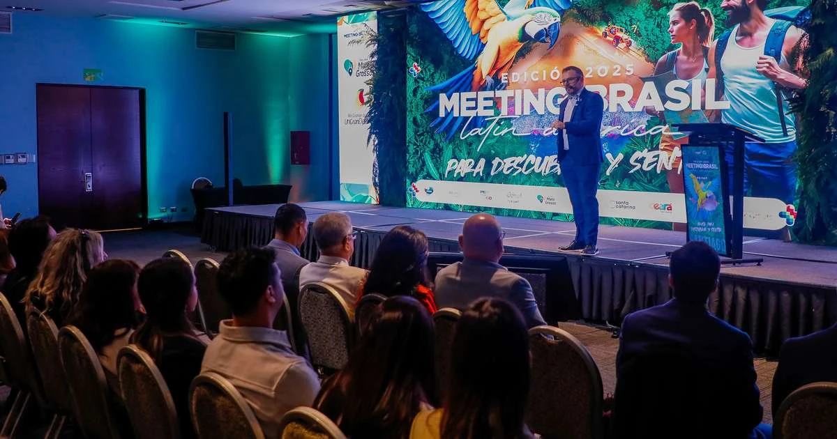 Meeting Brasil 2025 leva turismo brasileiro à América Latina