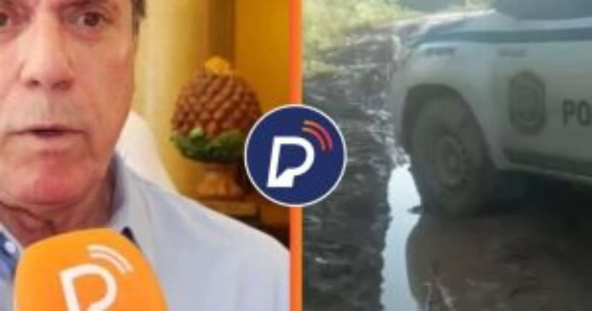 Cabo: viatura da PM atola em estrada de barro e morador cobra gestão Lula Cabral