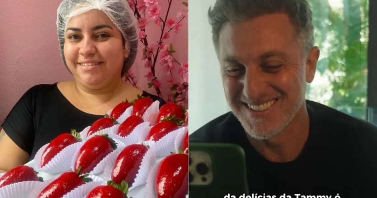 Luciano Huck entra em live e faz Pix para confeiteira pagar aluguel no litoral de SP