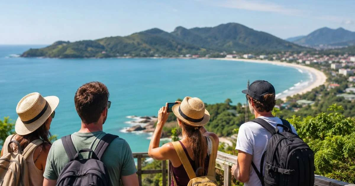 Chegada de turistas internacionais no Brasil bate recorde