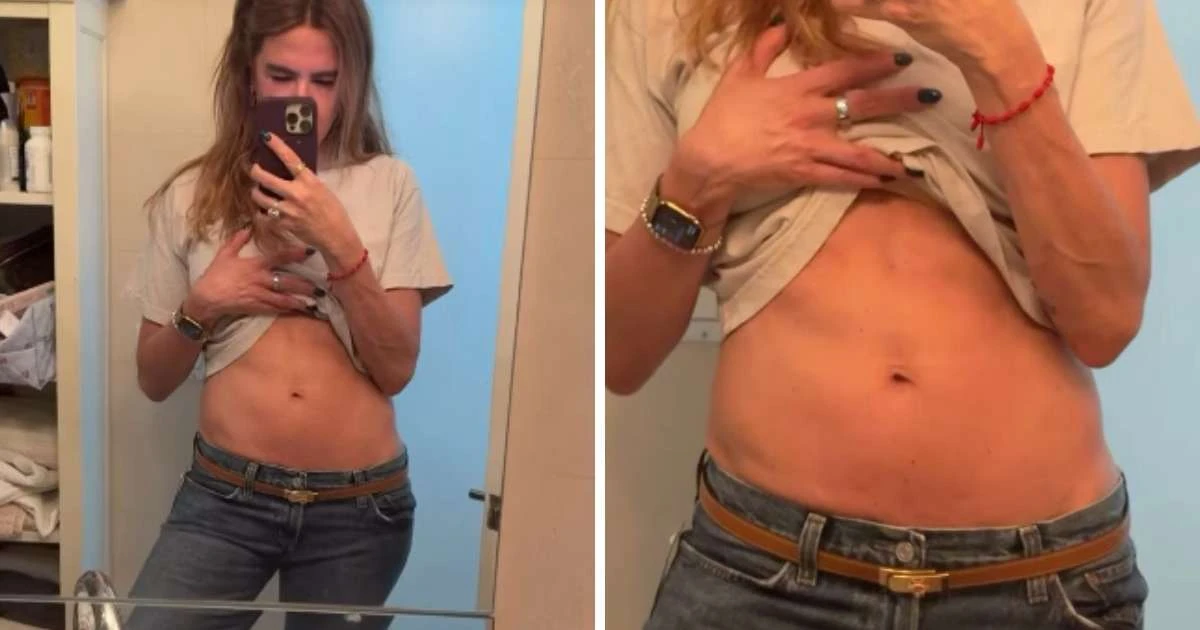 Luciana Gimenez posta close da barriga após sofrer 'body shaming' de Ronaldo Ésper