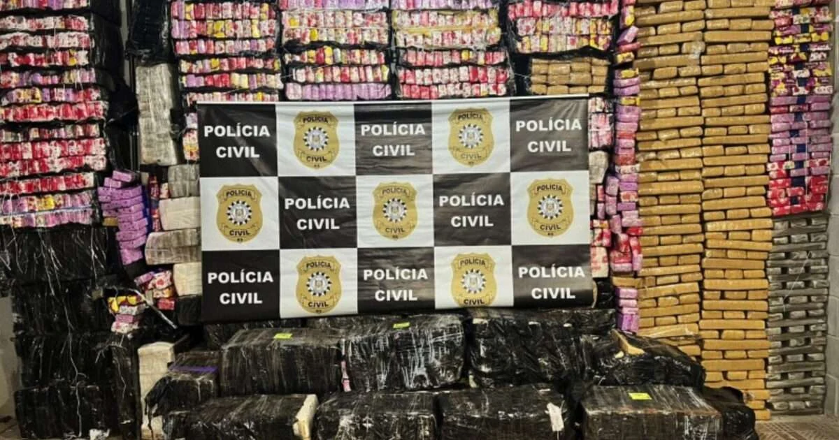 Carga camuflada: Caminhão com 2,3 toneladas de maconha tinha como destino o RS