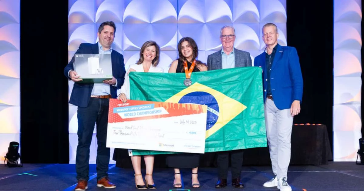 Brasileiros conquistam pódio em torneio global de tecnologia