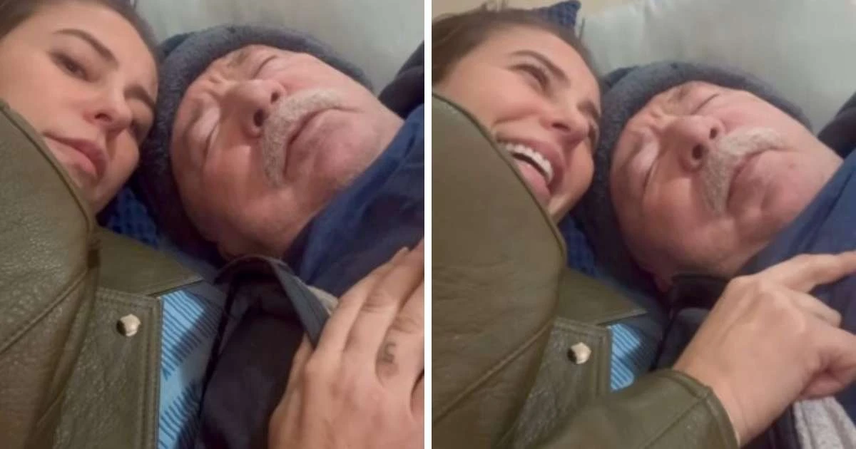 Em registro raro, Paolla Oliveira mostra o pai aprovando seu trabalho em 'Vale Tudo'
