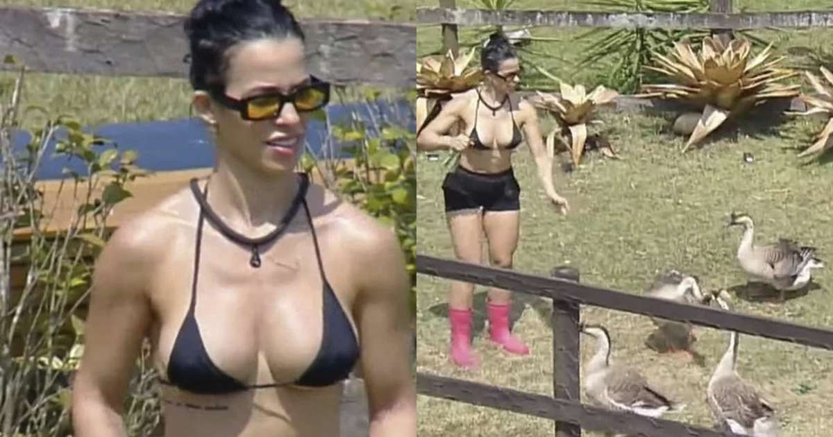 A Fazenda 2024: Larissa Tomásia passa por perrengue e foge dos patos