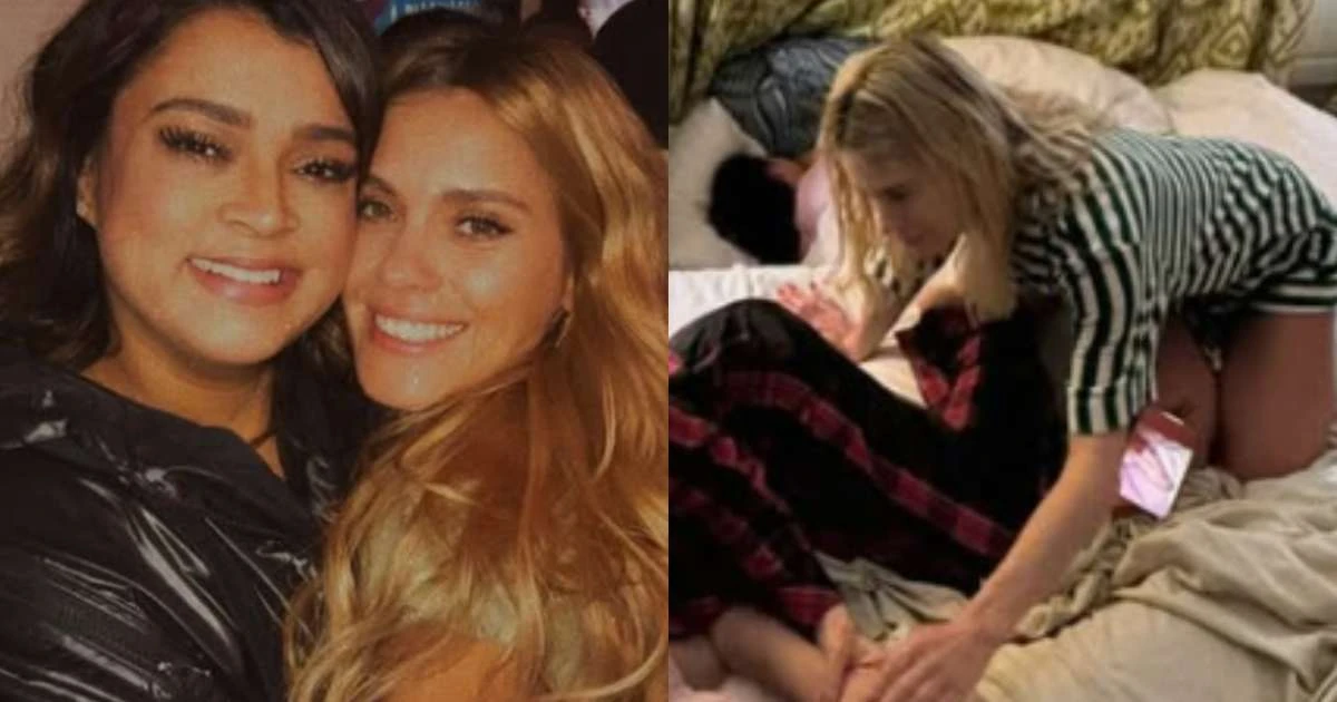 Carolina Dieckmann compartilha foto dos últimos momentos de Preta Gil: 'Muito difícil'