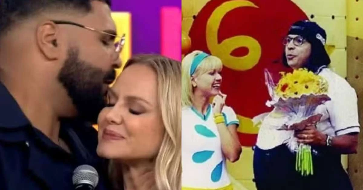 Ao lado de Eliana, Paulo Vieira reage ao ser comparado com Chiquinho,: 'Eu amei'