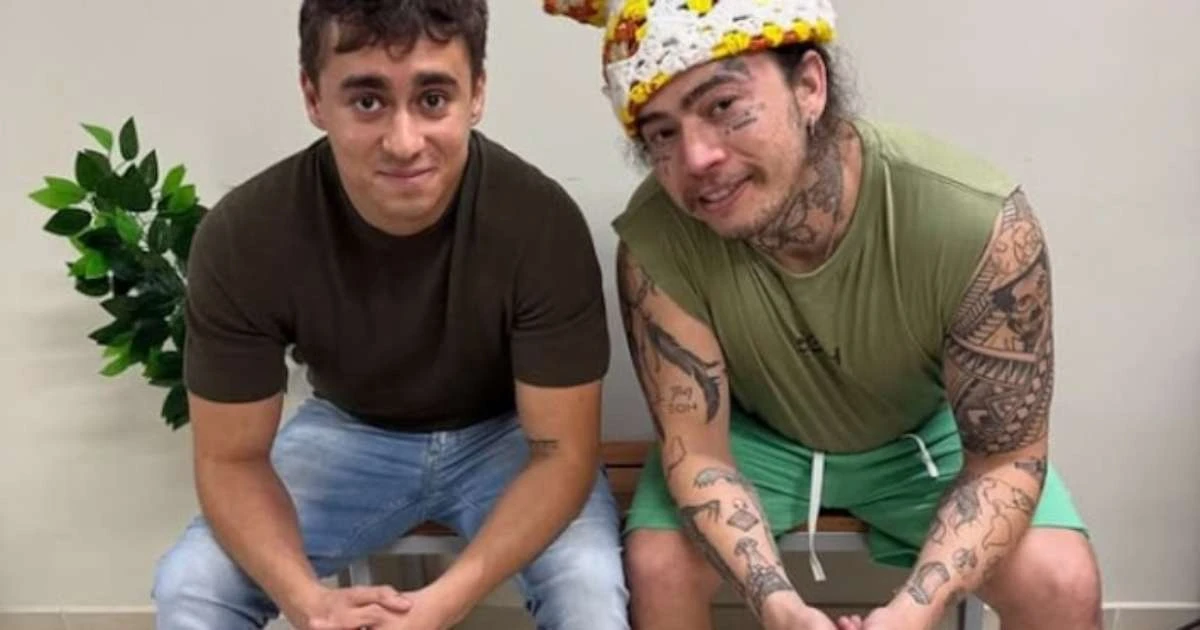 Whindersson Nunes e Nikolas Ferreira aparecem juntos após discussão pelas redes sociais