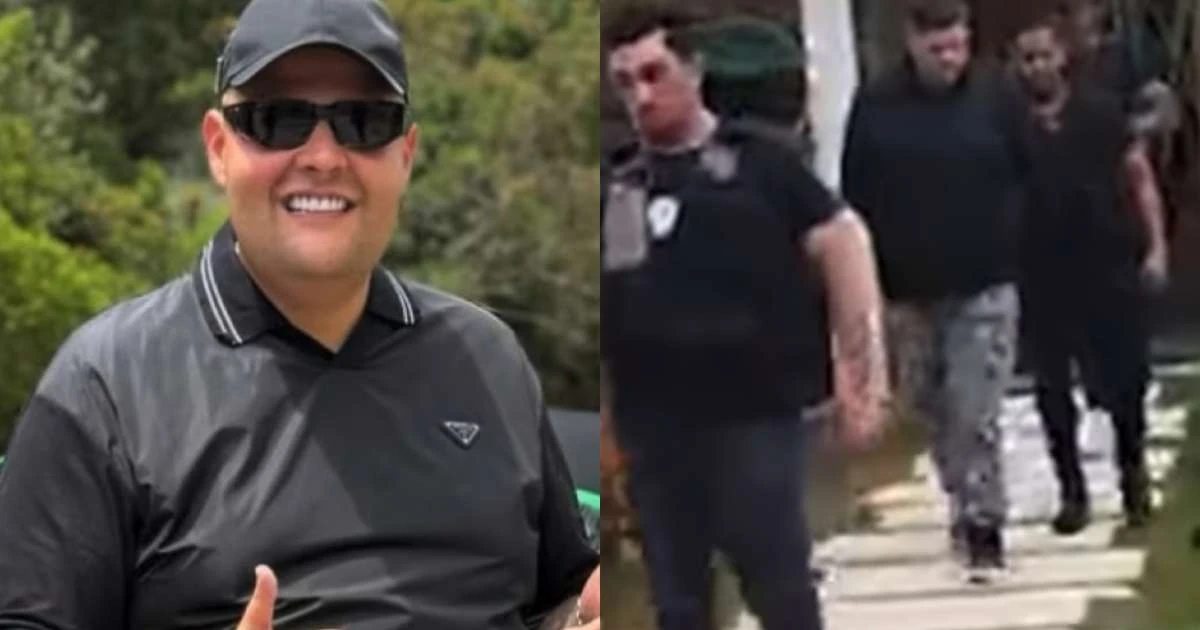 Influenciador Maumau é preso em flagrante; veja o momento que ele é levado pela polícia