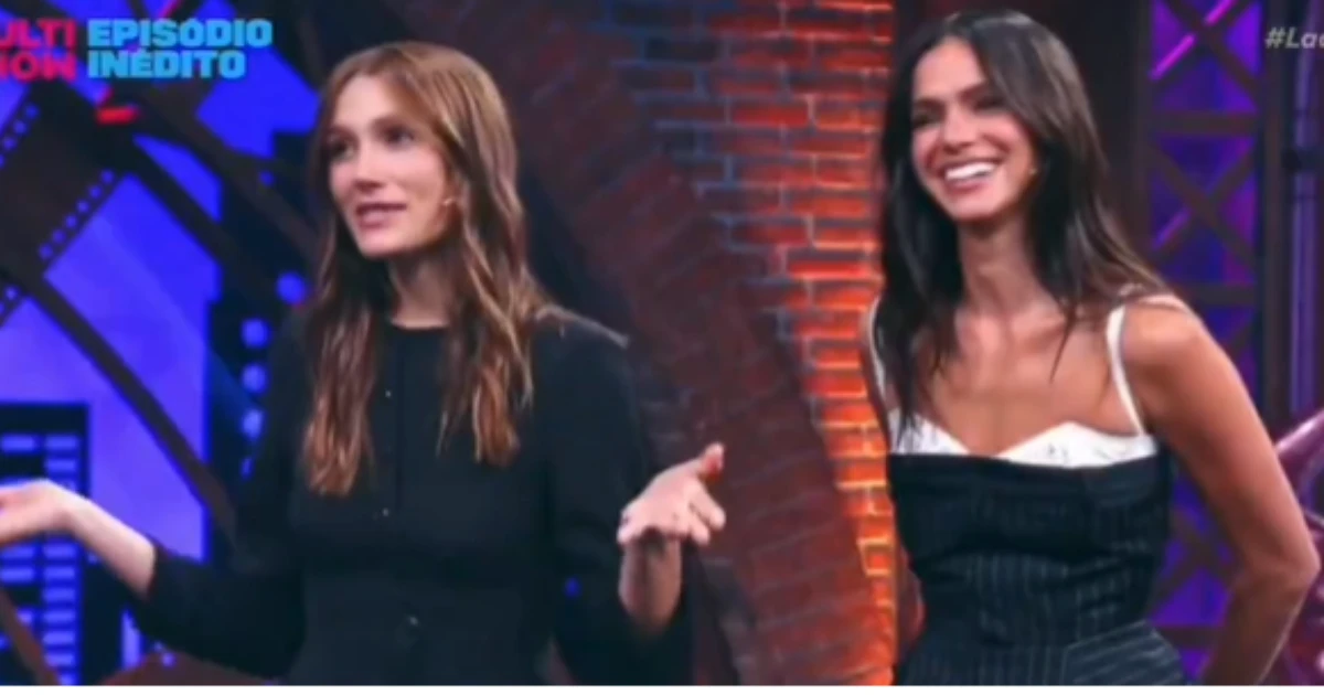 Bruna Marquezine explica para Sasha o que é beijo grego: 'Você não sabe?'