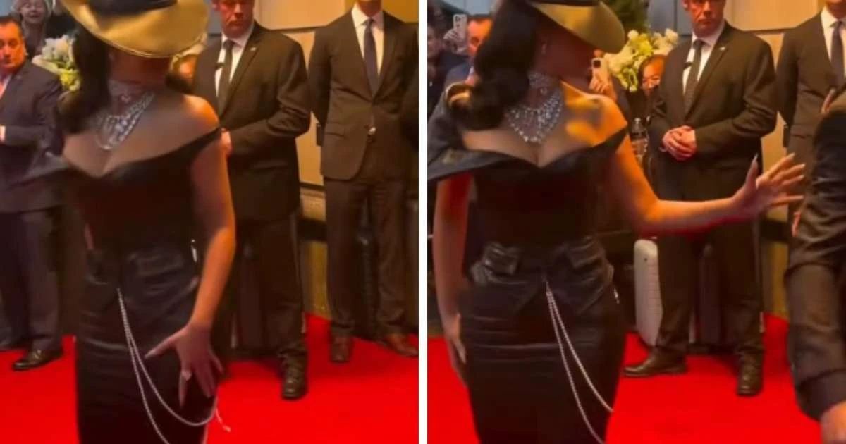 Met Gala: Kim Kardashian repreende segurança em público por pisar em seu vestido